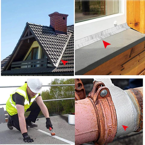 Ruban adhésif butylique pour la réparation des fissures